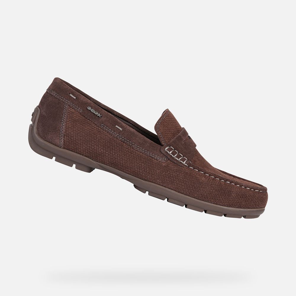 Geox Loafers Burgundy Moner 2Fit - Geox Mens Shoes - JVQHSW648